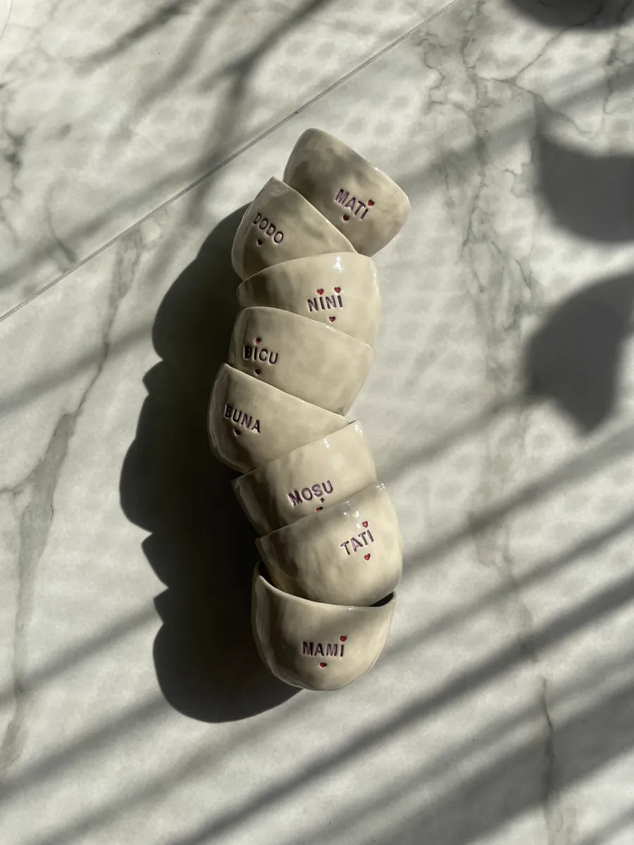 Set de căni personalizate Ceramescu
